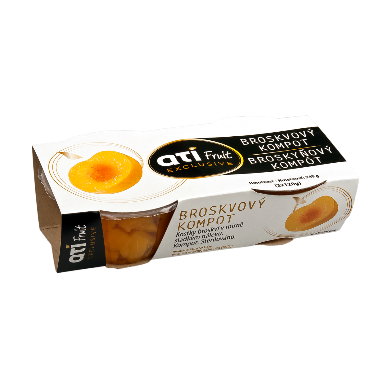 ATI Fruit Exclusive peaches 2 pack